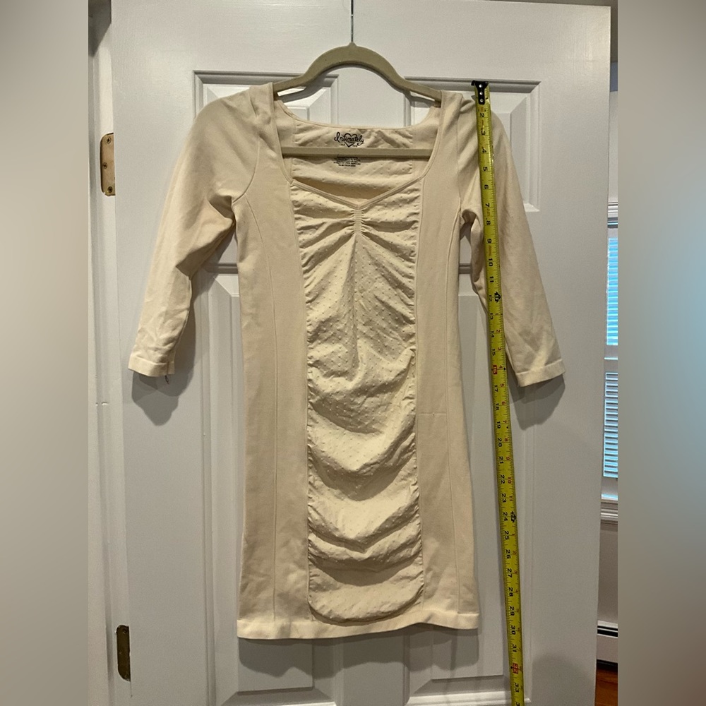 Free People Cream Dress